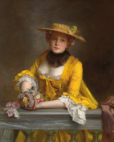 O Vestido Amarelo, de Gustave Jacquet
