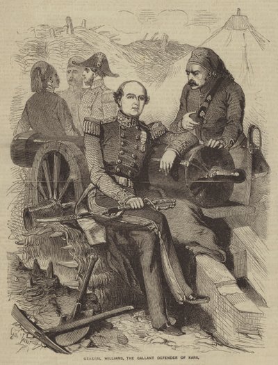General Williams, o galante defensor de Kars de Gustave Janet