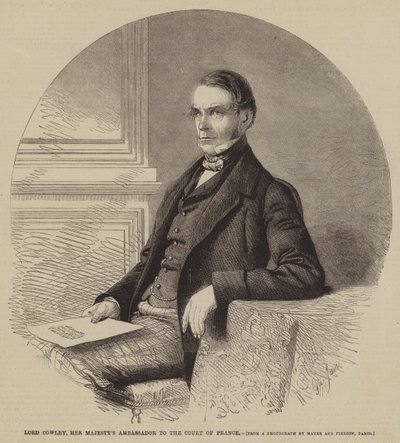 Lord Cowley, Sua Majestade Embaixador no Tribunal da França de Gustave Janet