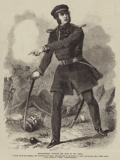 Major-General Windham, o Herói do Redan de Gustave Janet