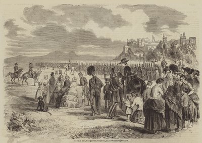Revisão da milícia de Stirling e Clackmannan de Gustave Janet