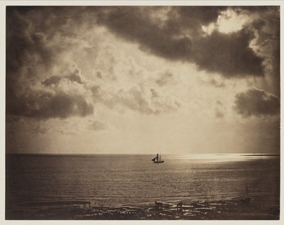Brig na água, 1856 de Gustave Le Gray
