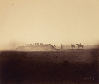 Manobras de cavalaria, 3 de outubro de Gustave Le Gray