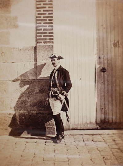 Príncipe Moskva em Chalons, 1857. de Gustave Le Gray