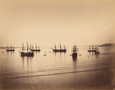 A frota francesa, Cherbourg de Gustave Le Gray