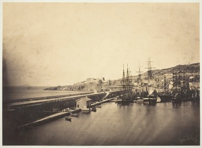 O cais de Sète de Gustave Le Gray