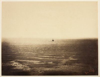 O barco a vapor de Gustave Le Gray