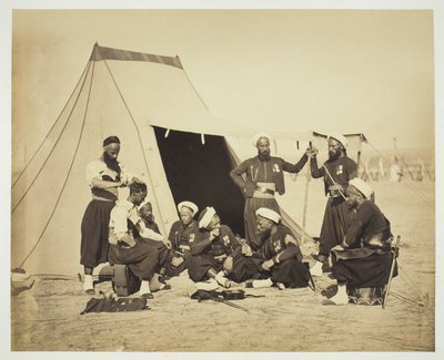 Sem título (Zouaves) de Gustave Le Gray