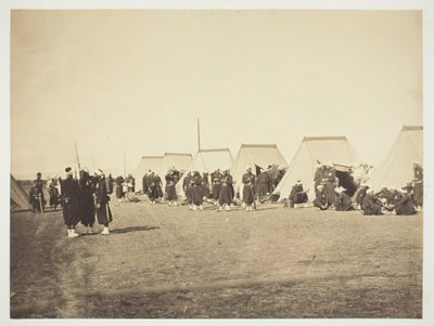 Sem título [Zouaves], 1857. de Gustave Le Gray