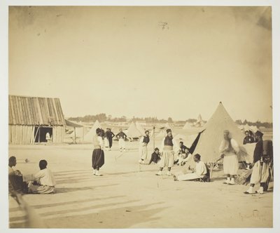Zouaves sem título, 1857. de Gustave Le Gray