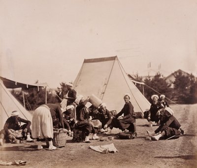 Refeição dos Zouaves de Gustave Le Gray