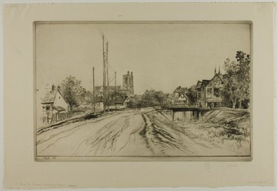 Eclusa do Novo Canal, Troyes de Gustave Leheutre
