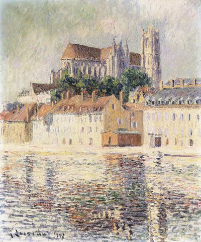 Catedral de Auxerre, de Gustave Loiseau