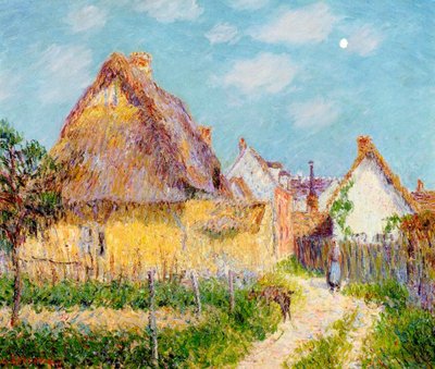 Casa de campo em Le Vaudreuil, 1903 de Gustave Loiseau