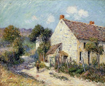 Paisagem de Seine-et-Oise; Paisagem de Sein-et-Oise, 1906 de Gustave Loiseau