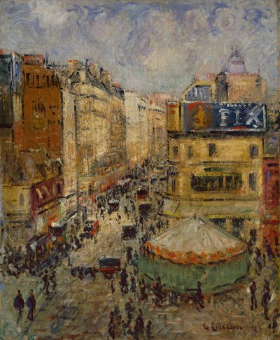 Rue de Clignancourt, Paris de Gustave Loiseau