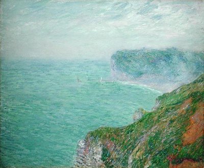 As Falésias em Fecamp de Gustave Loiseau