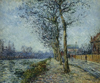 Oise em Pontoise; L "Oise a Pontoise, 1900 de Gustave Loiseau