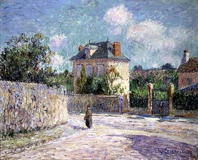 A Pequena Casa Burguesa de Gustave Loiseau