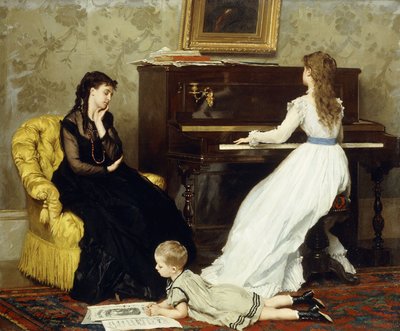 Praticando, de Gustave Léonard de Jonghe