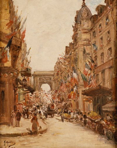 dia da Bastilha de Gustave Madelein