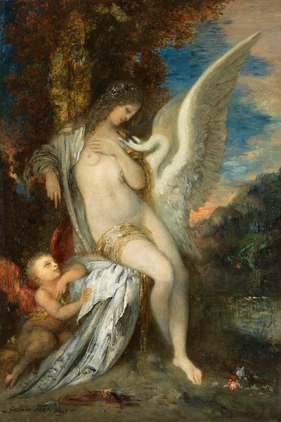 Gustave Moreau Leda c1875 de Gustave Moreau