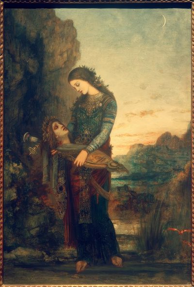 Jovem Trácia com a cabeça de Orfeu de Gustave Moreau