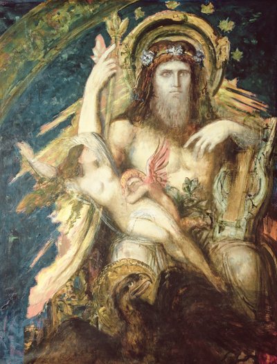 Júpiter e Semele de Gustave Moreau