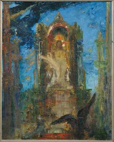 Júpiter e Semele (pintura sobre tela) de Gustave Moreau