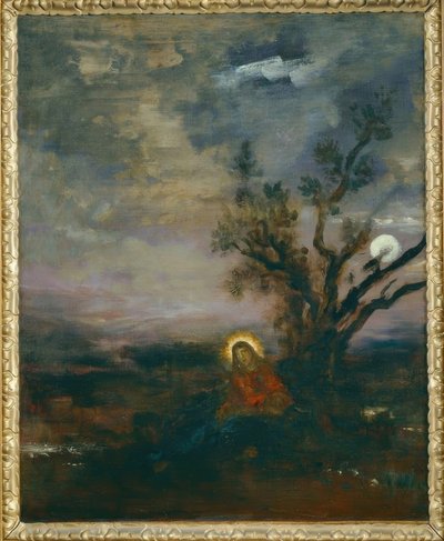 Cristo no Jardim das Oliveiras de Gustave Moreau