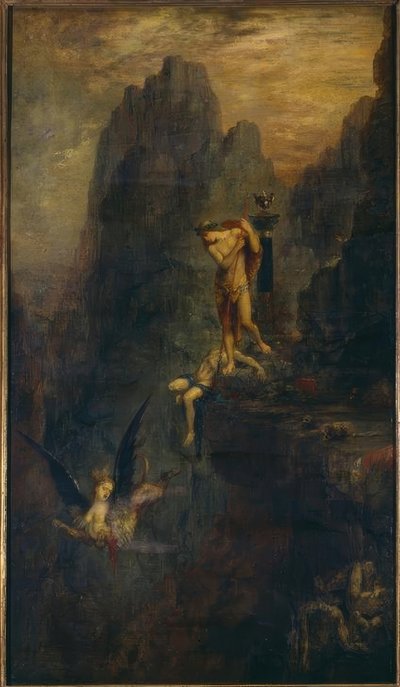 A Esfinge adivinhou de Gustave Moreau