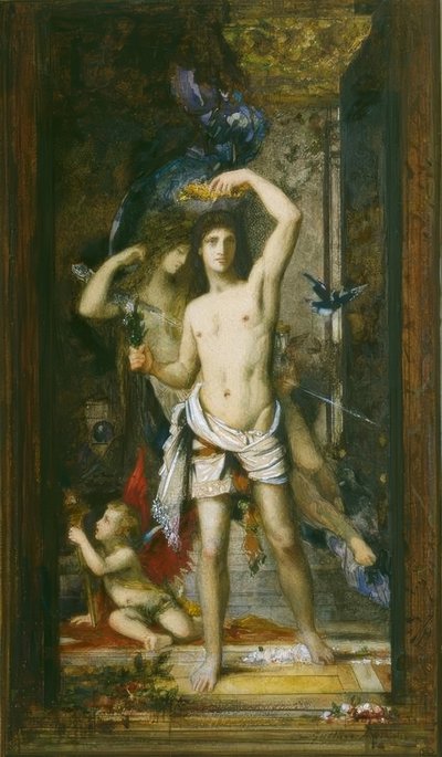 O jovem e a morte de Gustave Moreau