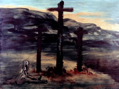 Madeleine no Calvário de Gustave Moreau