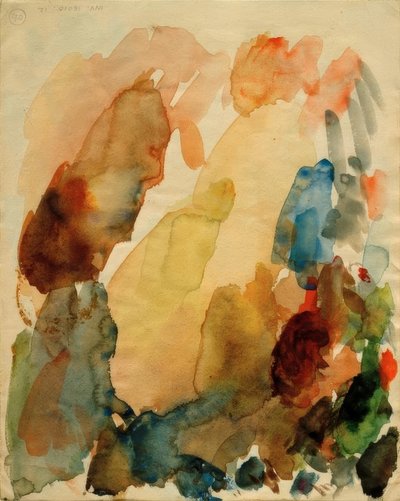 Paleta de aquarela de Gustave Moreau
