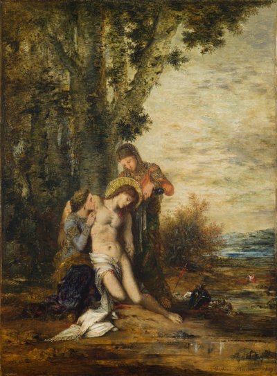 O Martirizado São Sebastião de Gustave Moreau