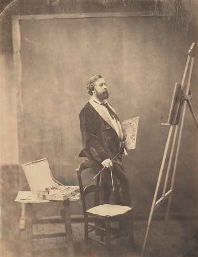 Retrato de J. Savile Lumley, Madri, 1859. de Gustave Penabert