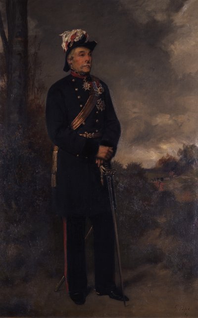 Retrato do Major-General Lord Henry Percy, VC de Gustave Pope