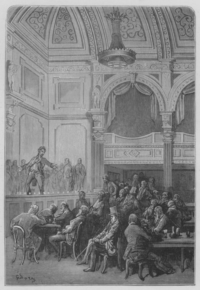 Cafe Concert de Gustave after Dore