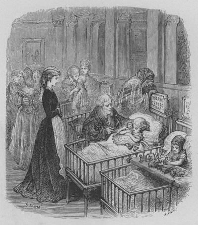 Hospital para crianças de Gustave after Dore