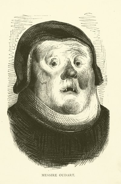 Ilustração para as obras de Rabelais de Gustave after Dore
