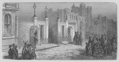 Uma porta de St. James de Gustave after Dore