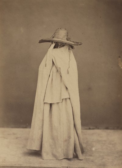Mulher argelina, final da década de 1850. de Gustave de Beaucorps