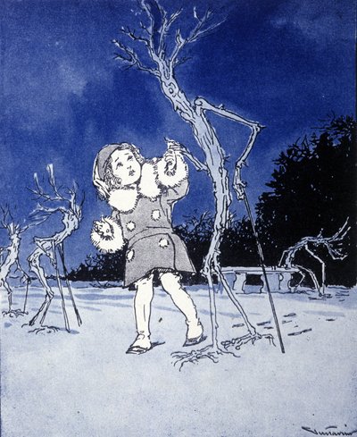 Ilustração para “La storia di Peter Pan””, fábula de James Matthew Barrie (JM ou J. M. Barrie de Gustavo Gustavino Rosso