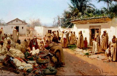 Cena da Aldeia Árabe de Gustavo Simoni