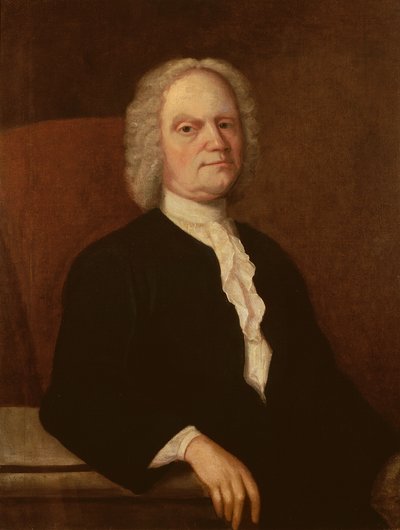 Auto-retrato, c.1740 de Gustavus Hesselius
