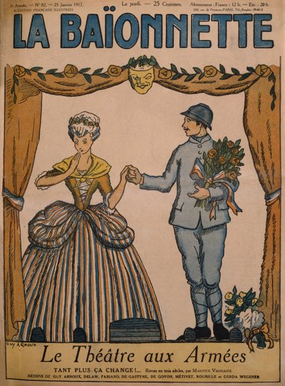 Teatro para os Exércitos, ilustração da capa de 