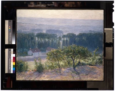 Fim da tarde, Giverny, c.1905-13 (óleo sobre tela) de Guy Rose