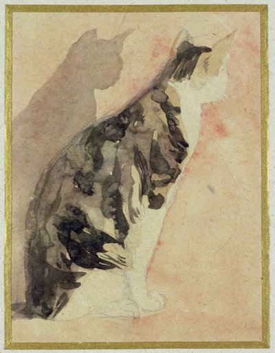 Estudo de um gato de Gwen John