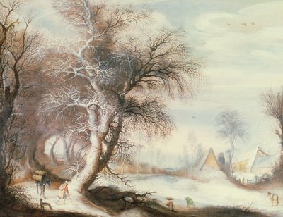 Paisagem de inverno de Gysbrecht Lytens or Leytens