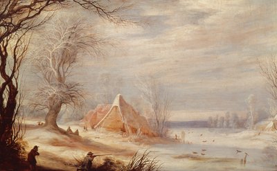 Paisagem de inverno de Gysbrecht Lytens or Leytens